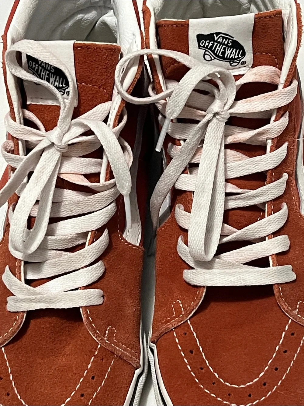 Vans Sk8-Hi Auburn Suede Sneakers
